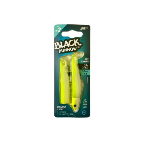 Black Minnow 90 Combo Offshore Fluo Yellow