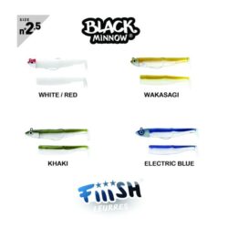 Artificiali Fiiish Black Minnow 2.5 colori