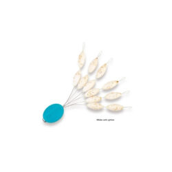 flotter akami white glitter