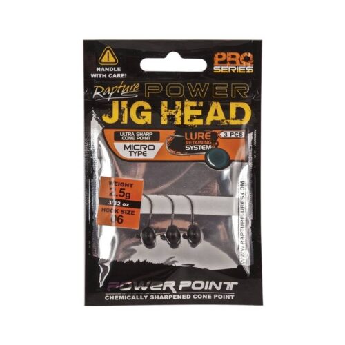 testine Rapture Power Jig Head Micro