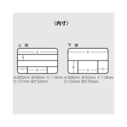 meiho versus 3070 misure interne