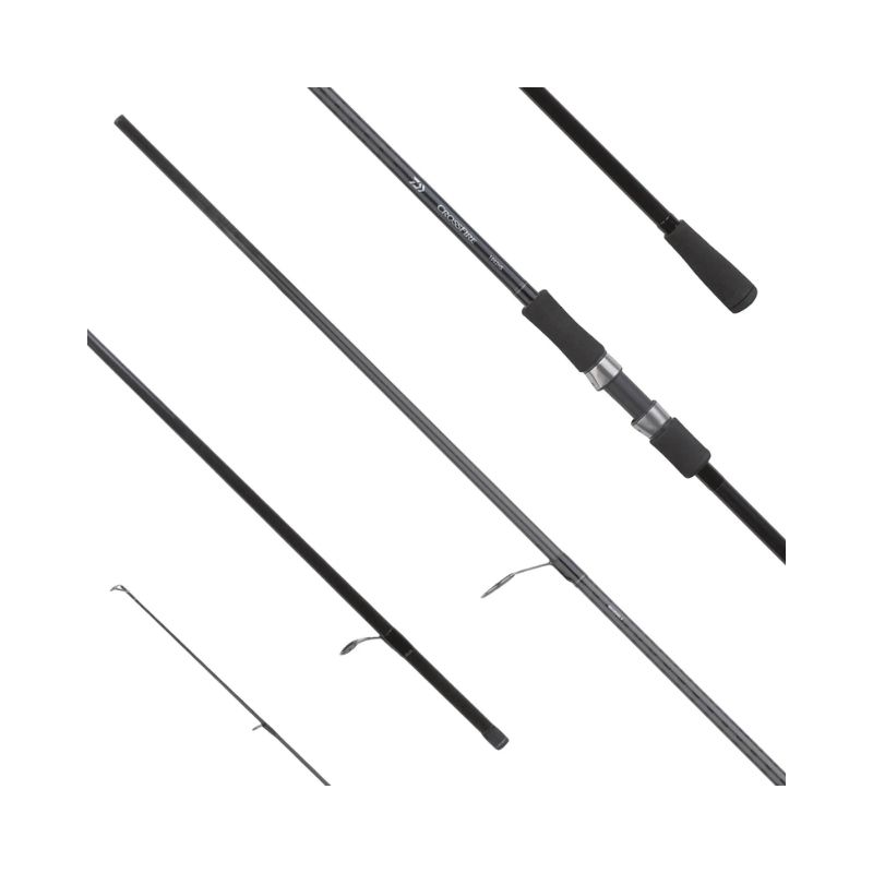 canna due pezzi daiwa crossfire spinning